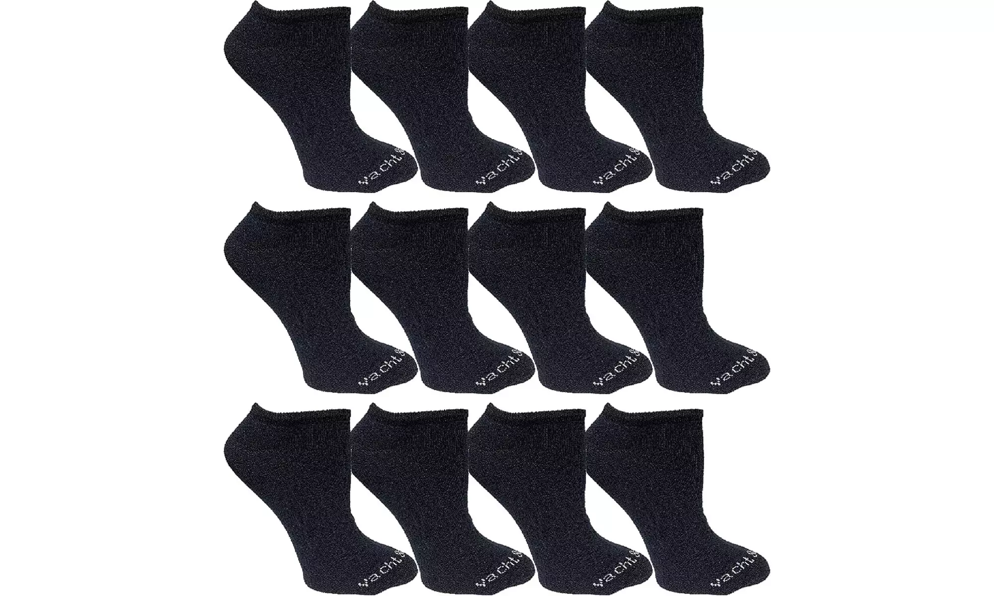 12 or 24 Yacht & Smith Women's Ankle Socks