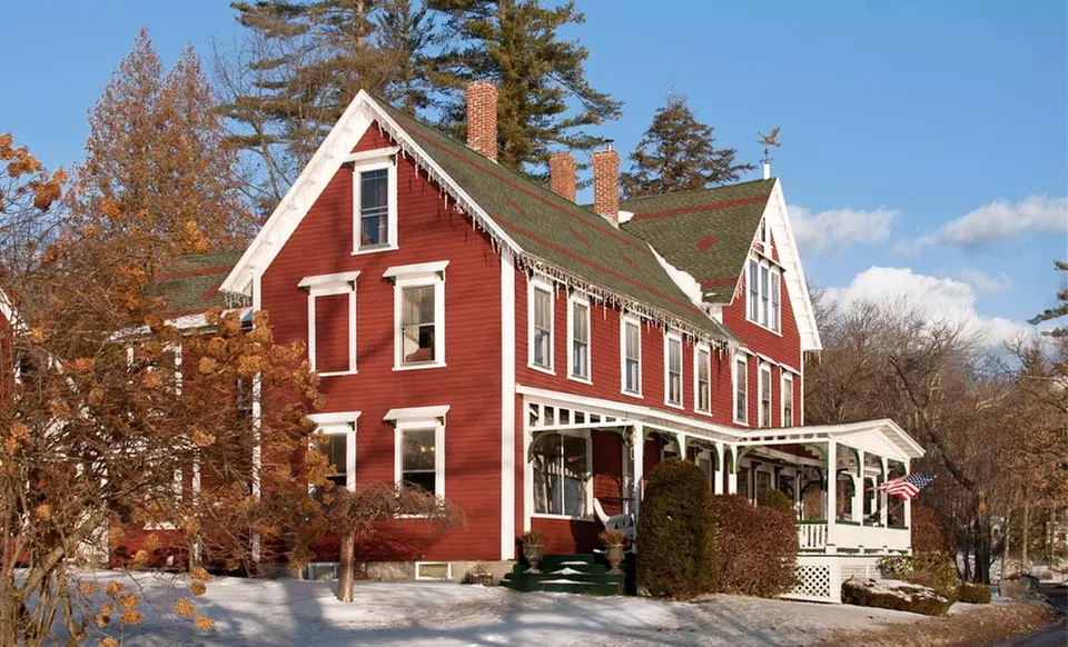 2- or 3-Night Stay for Two with Dining Credit & Optional Lift Tickets at The Lake House at Ferry Point in Sanbornton, NH - Primary Image