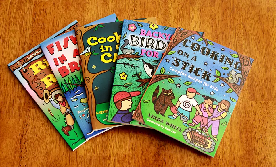 Children's Outdoor Activity and Cooking 5-Book Bundle. Free Shipping. - Primary Image