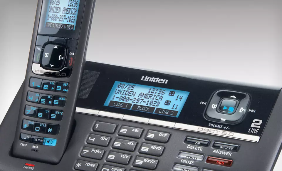 $59.99 for a Uniden Two-Line Cordless Digital Answering System ($119.99 List Price). Free Shipping and Free Returns. - Second Medium