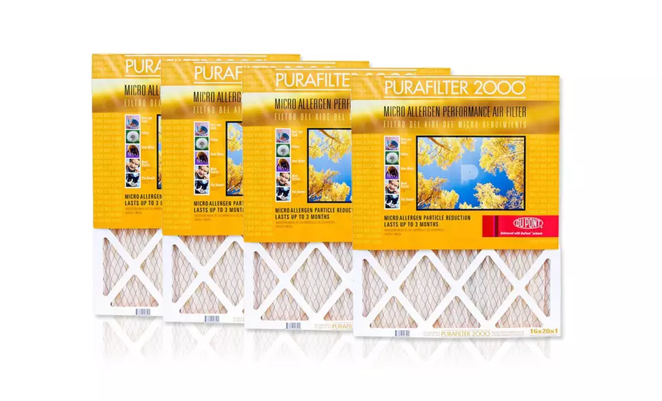 Purafilter Gold High-Efficiency Air Filters (4-Pack) - Primary Image