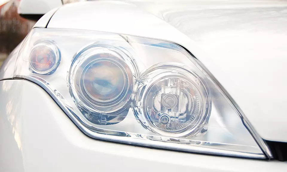 $50 for Headlight Restoration with Sanding, Compound Wax, and Polish at Signature Chrome ($110 Value) - Primary Image