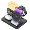 Image 4: TODO Wireless Phone Charger Alarm Clock LED Lamp 15W Fast Charge
