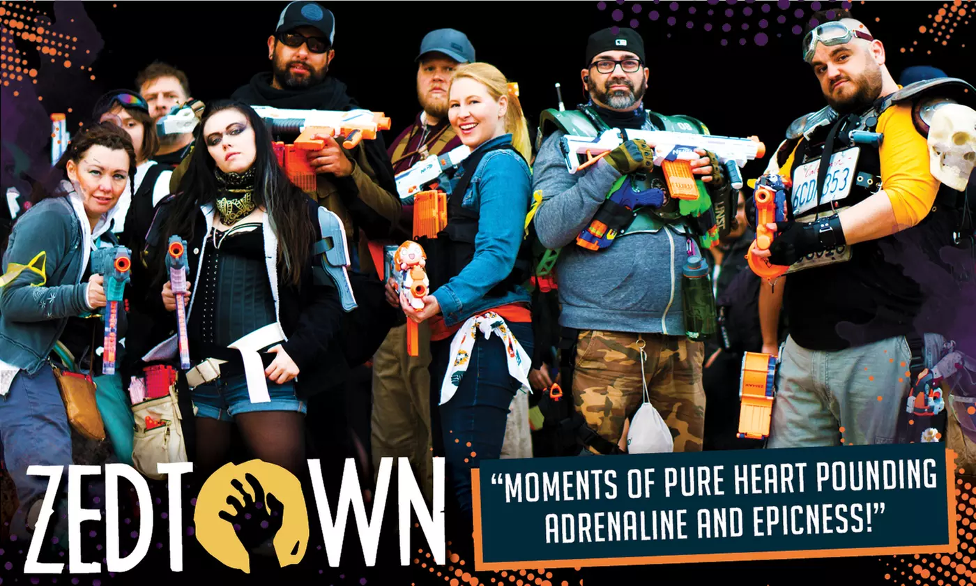 Zedtown: Survivors vs Zombies on April 21 at 5 p.m. - Primary Image