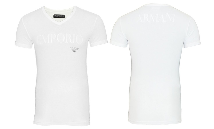 Image 8: 1 or 2 Emporio Armani Men's T-Shirts