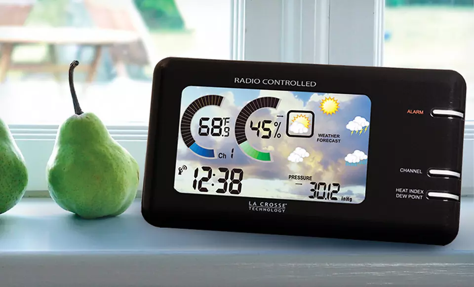 $34.99 for a La Crosse Color Wireless Forecast Station ($79.95 List Price). Free Shipping and Returns. - Primary Image