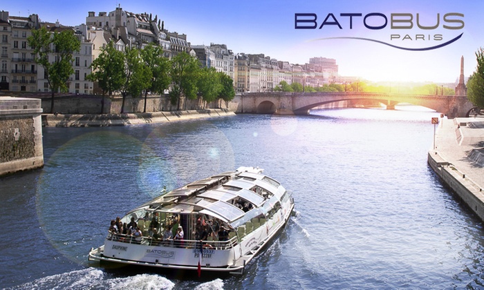 1 pass trajets illimités Batobus adulte ou enfant