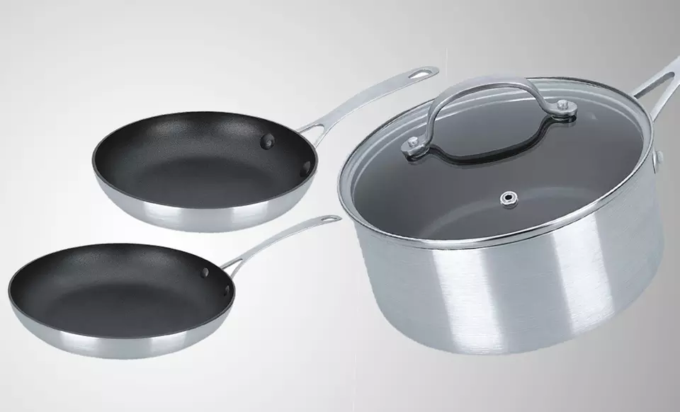 $49.99 for 4-Piece Kevin Dundon Nonstick Cookware Set ($240 List Price). Free Shipping and Returns. - Primary Image