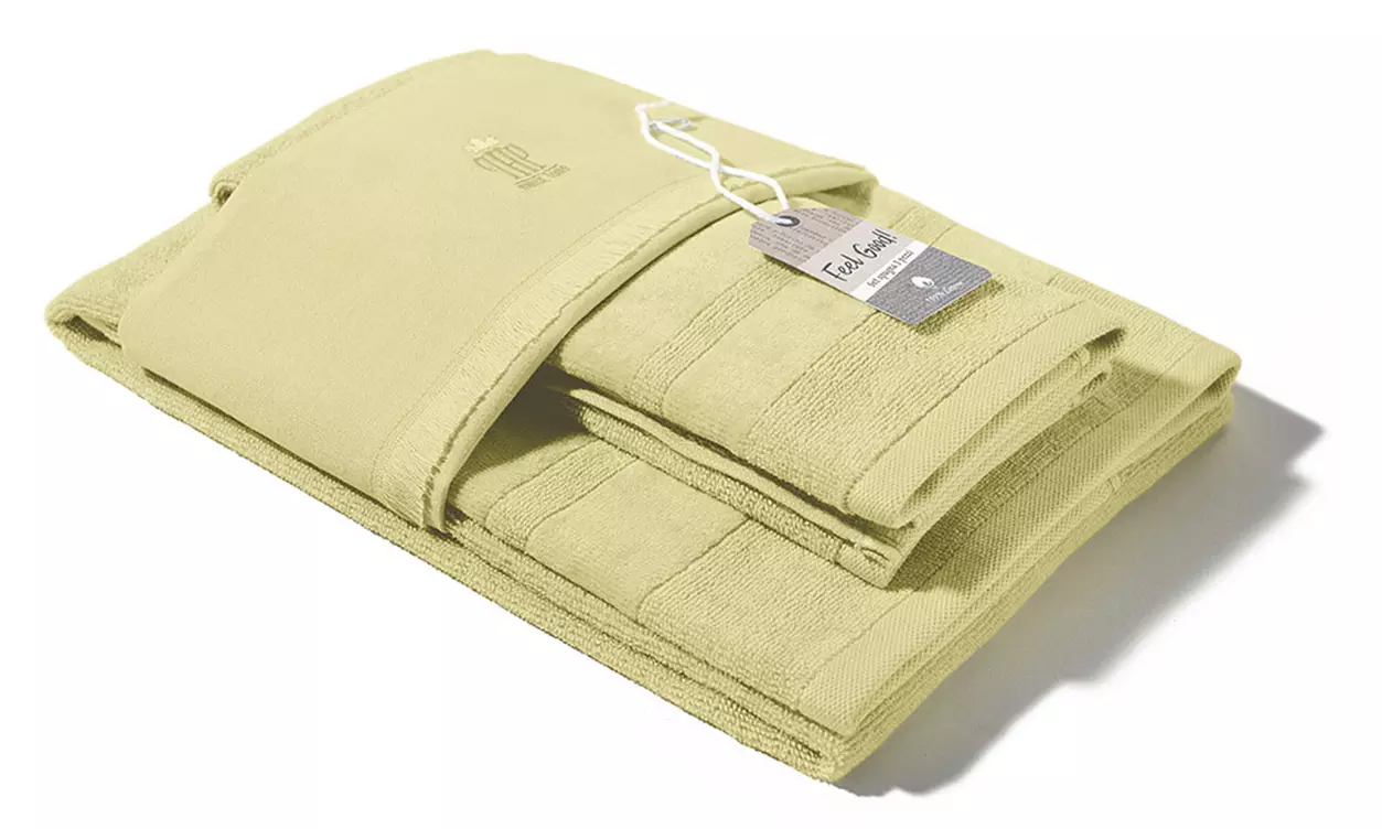 Set di asciugamani da bagno in spugna Joy