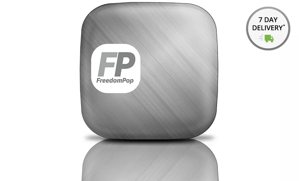 Platinum FreedomPop 4G Photon Hotspot with Free High-Speed Wireless Internet (Refurbished). Free Returns. - Primary Image