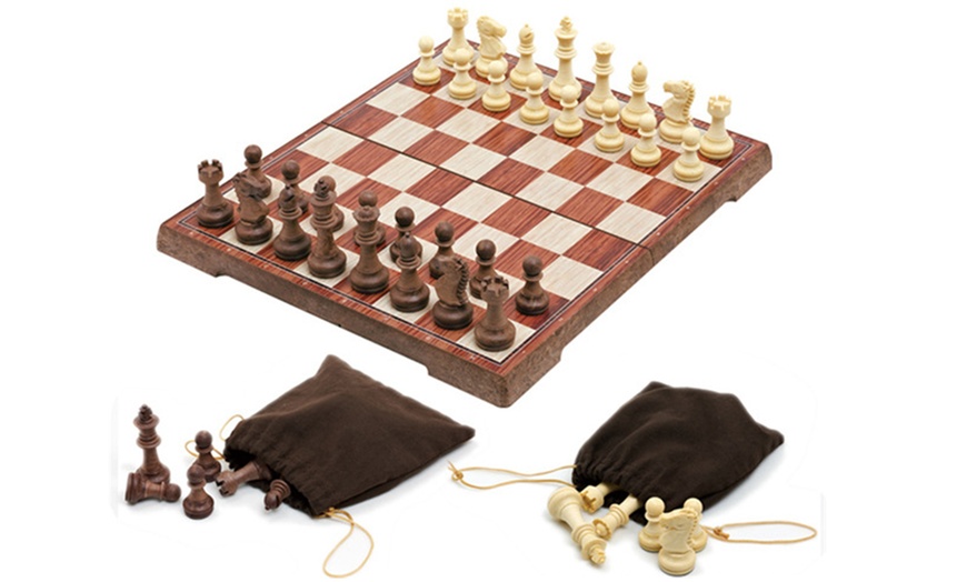 Image 1: Adults Chess Set