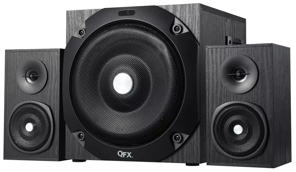 2.1-Channel Wireless NFC Bluetooth Speaker System with USB and SD Port (BT-204) - Primary Image