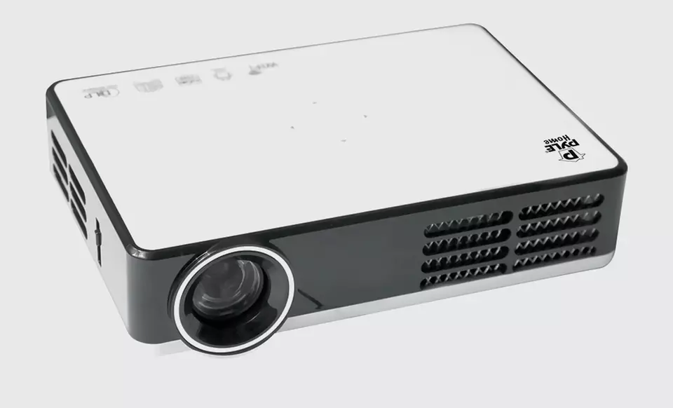Pyle HD Android Mini Smart Projector with Up to 115" Projection Size - Primary Image