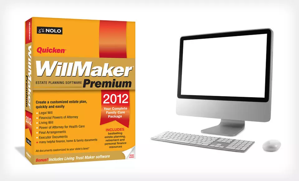 $10 for Quicken WillMaker Premium 2012 Software ($89.99 List Price). Free Returns. - Primary Image