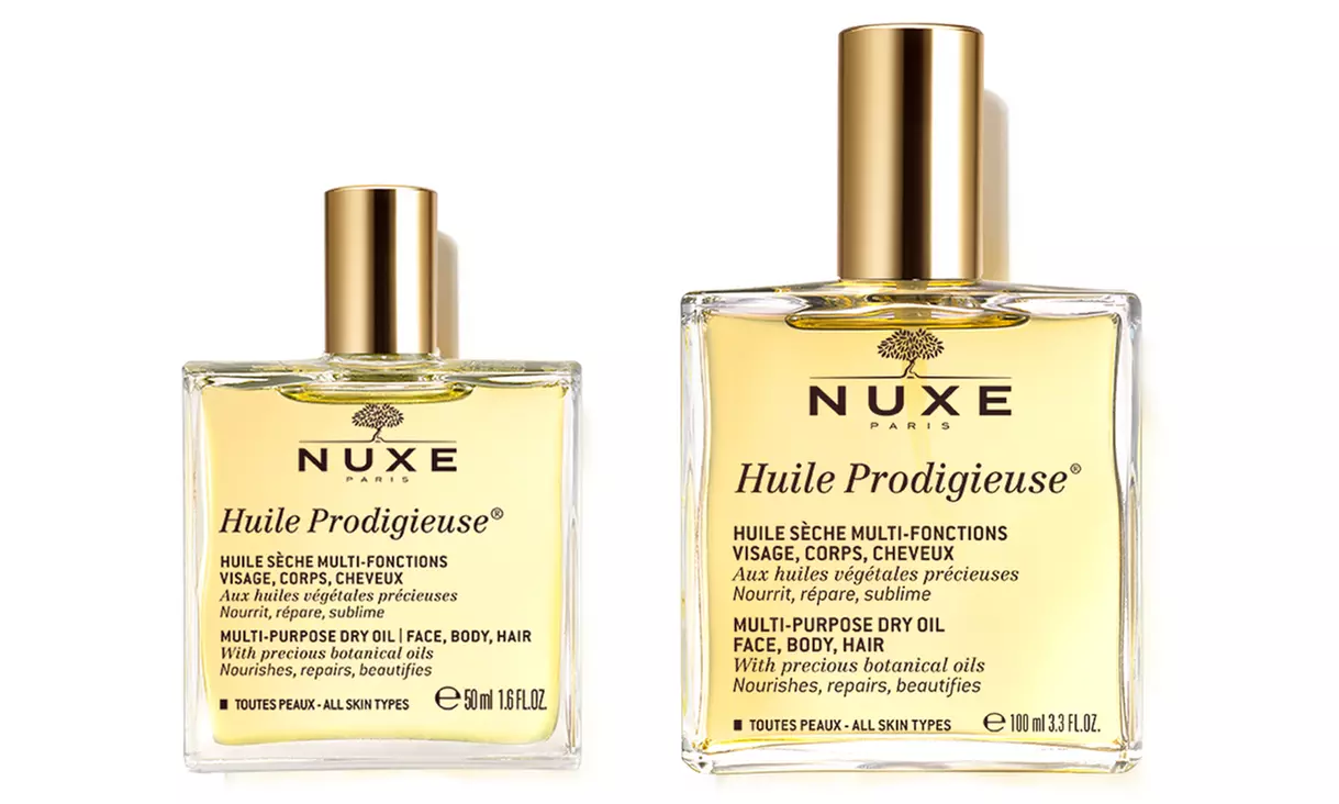 One or Two Bottles of Nuxe Body and Hair Huile Prodigieuse Oil - Primary Image