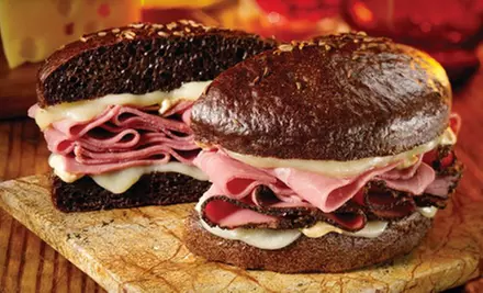 $15 for Three Groupons, Each Good for $10 Worth of Deli Food and Drinks at Schlotzsky's ($30 Total Value) - Primary Image