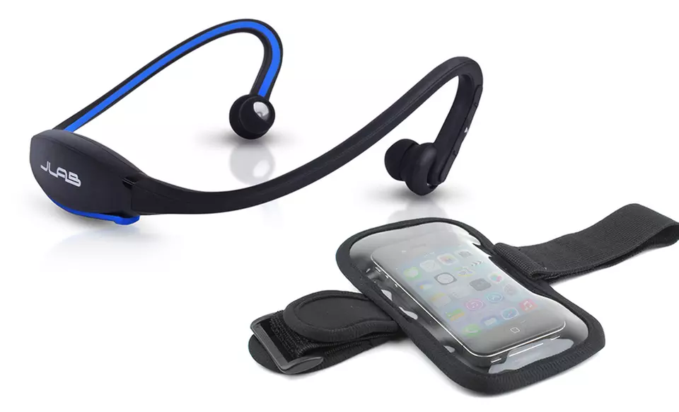 JLab GO Wireless Bluetooth Sport Headphones with Armband - Primary Image