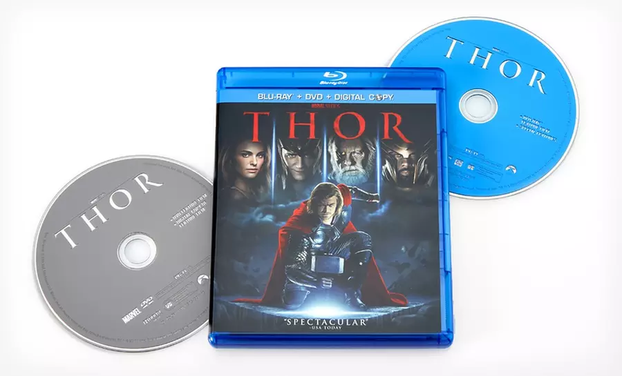 Thor Two-Disc Blu-ray and DVD Set - Primary Image