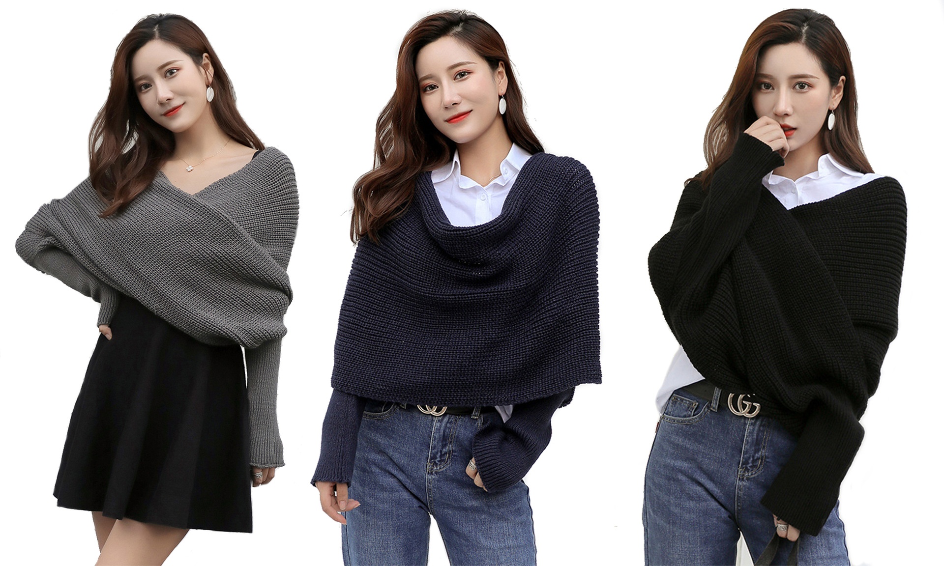 1 ou 2 pull-overs style écharpe