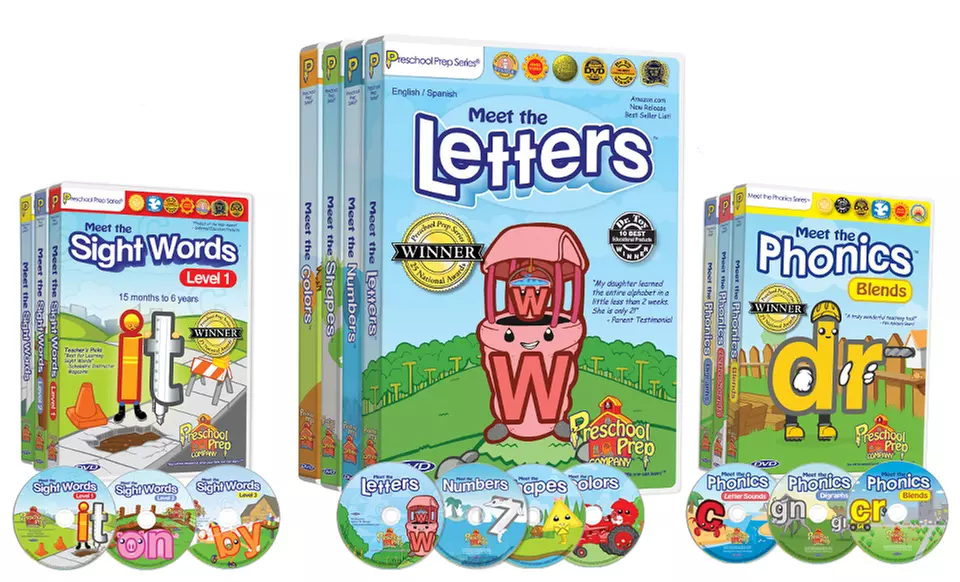 Preschool Prep DVD Sets. Multiple Sets from $15.99–$19.99. Free Returns. - Primary Image