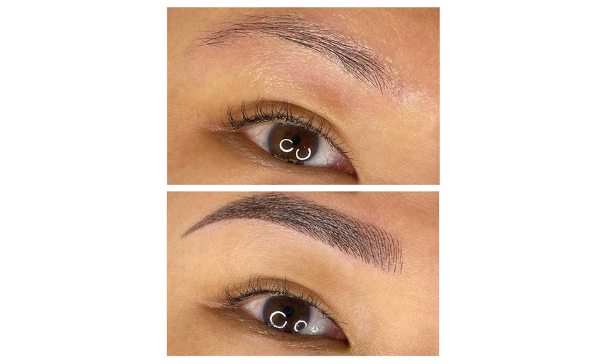 Image 2: Get Perfect Brows with Eyebrow Microblading + Optional Shading  