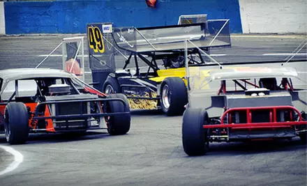 Racing with Hot Dogs and Soda for Two or Four at Evergreen Speedway (Up to 55% Off). Four Options Available. - Primary Image