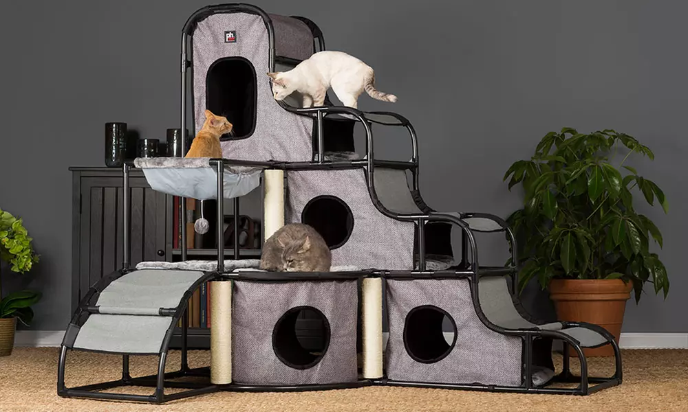 Prevue Pet Products Catville Bed, Play, and Sleep Furniture - Primary Image