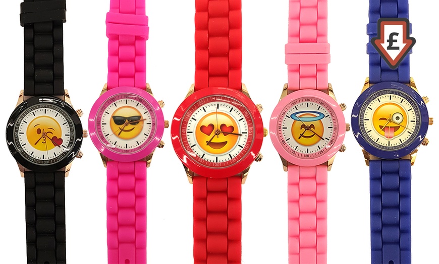 Image 1: Emoji Watch