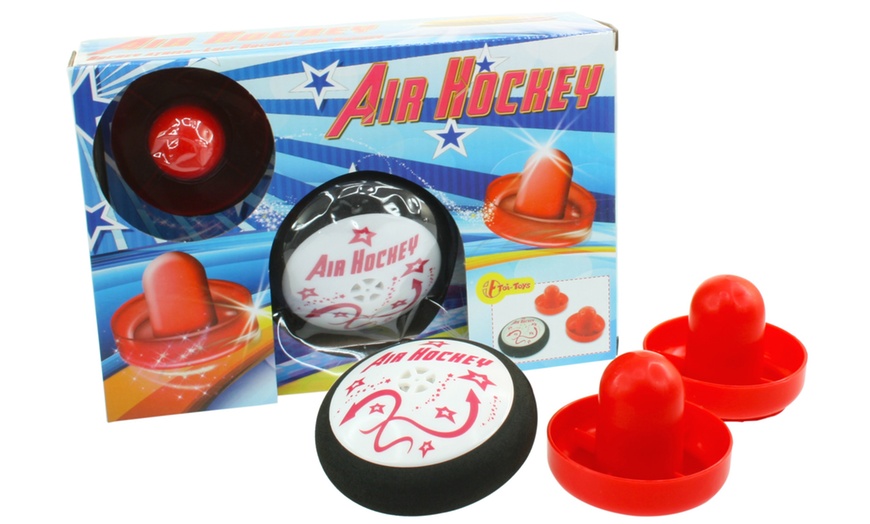 Image 1: Electric Air Hockey Game