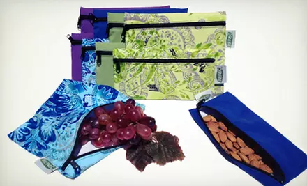 Eco-Friendly, Reusable Food Bags from Re-Pac Bags (Up to US$50 Value). Two Options Available.  - Primary Image