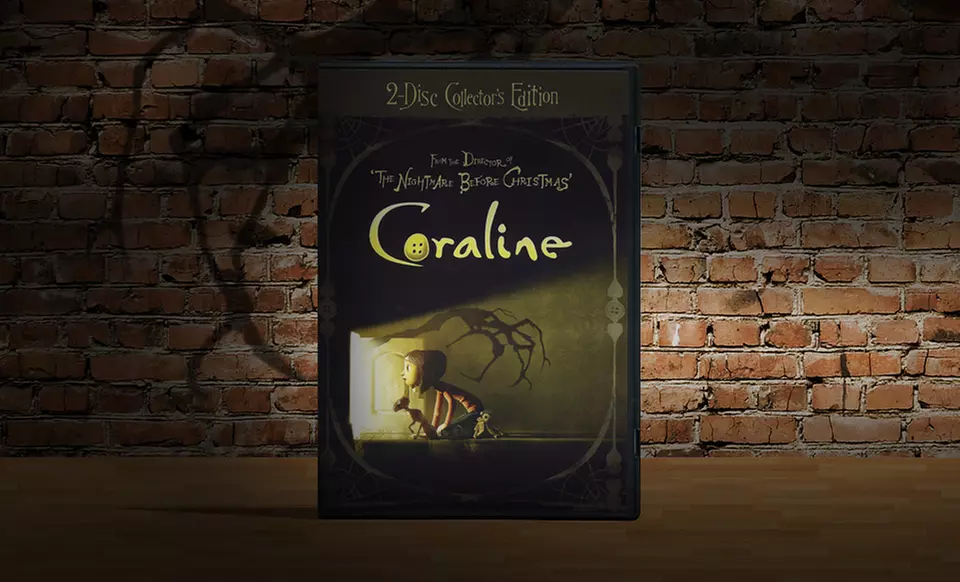 Coraline 2-Disc DVD and Blu-ray Collector's Edition. Free Returns. - Primary Image
