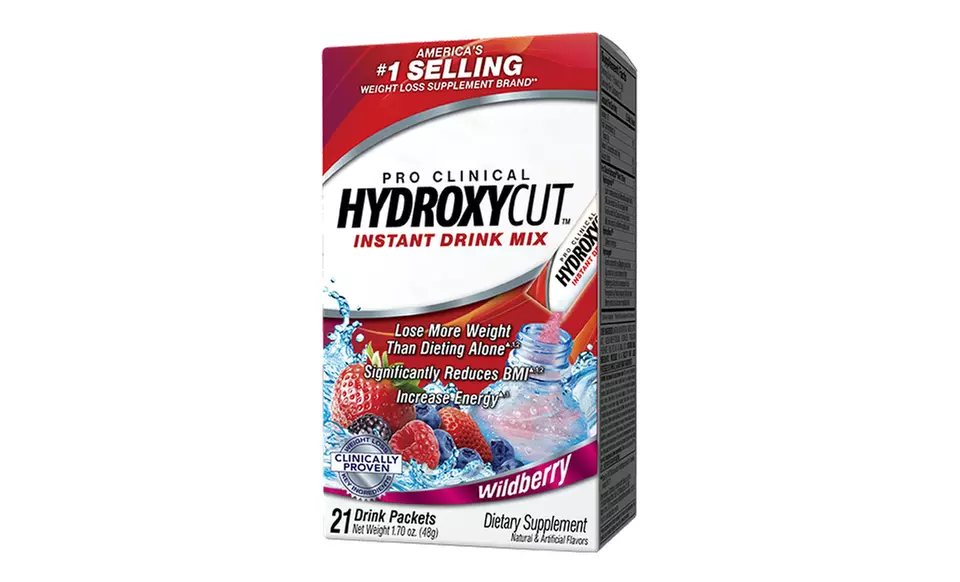 Hydroxycut Pro Clinical Sachet Drink Mix with 21 Packets - Primary Image