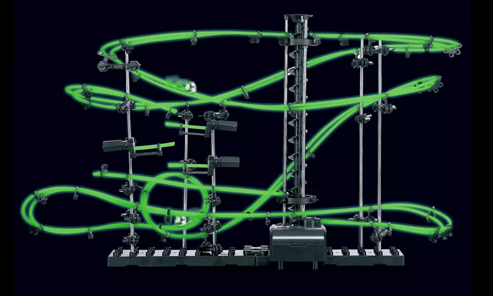 Montagne russe circuit à billes phosphorescent - Primary Image