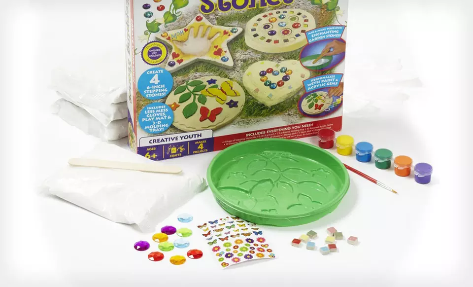 $11.99 for Made by Me Bird House or Stepping Stones Kids' Craft Kits ($14.99 List Price). Free Returns. - Second Medium