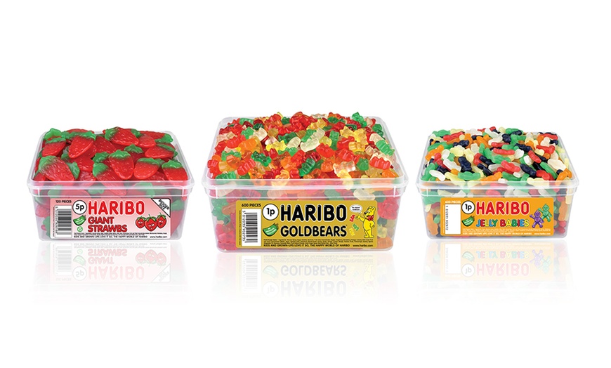 Image 1: Haribo Gummy Sweet Boxes