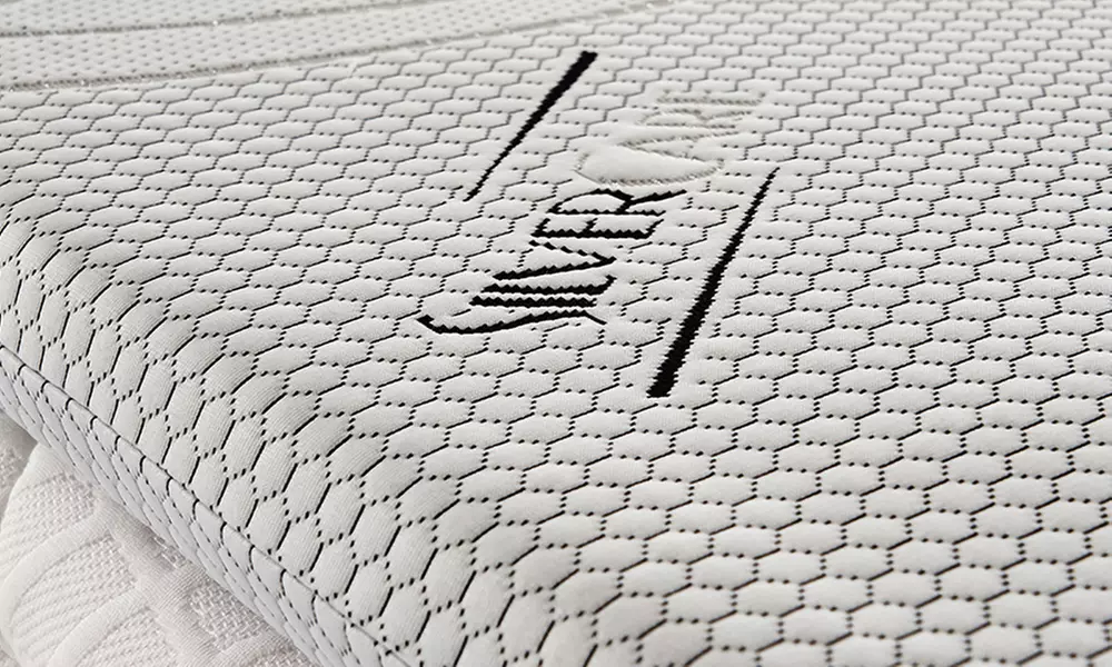 'Foam Silver' traagschuim topper