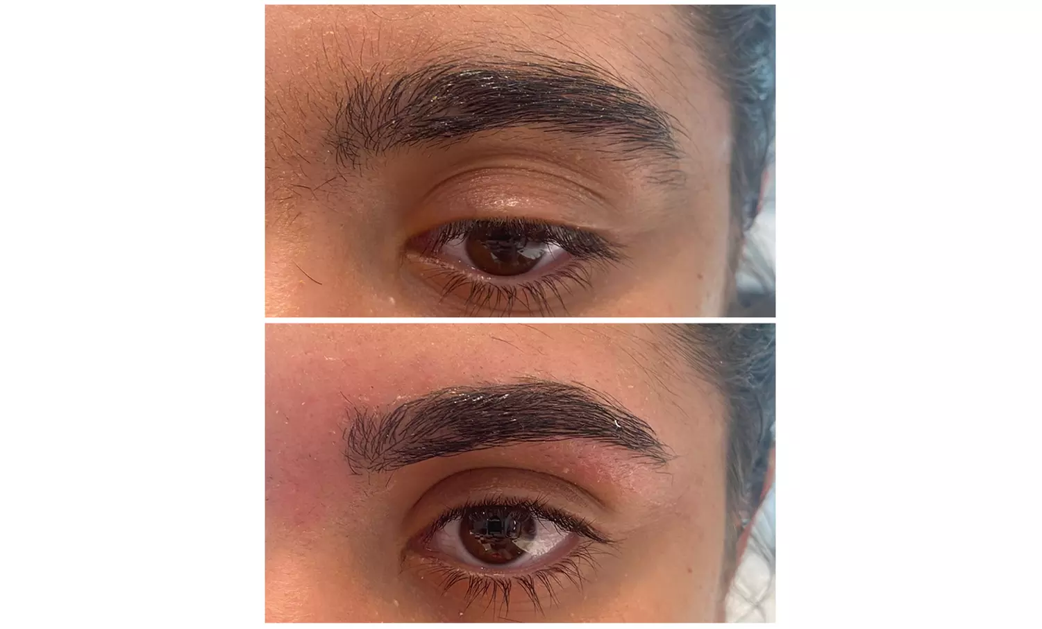 Restructuration ou Browlift des sourcils chez Sand-beauty & brows