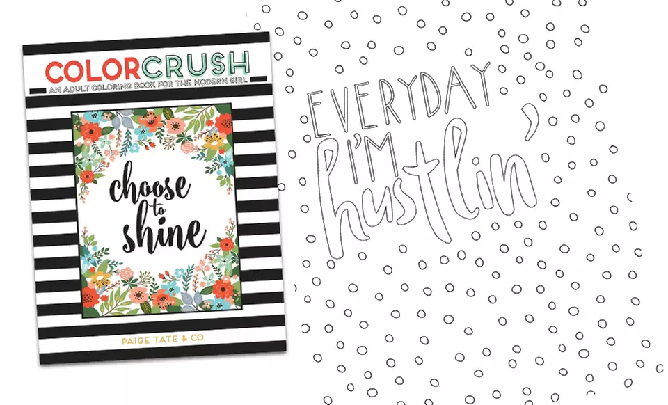Color Crush: An Adult Coloring Book for the Modern Girl - Primary Image