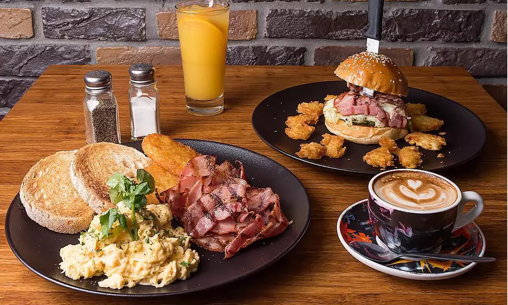 Gourmet Breakfast with Coffee or Juice for One, Two, or Four People