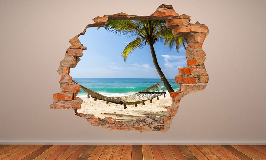 Image 7: 3D Effect Wall Vinyls