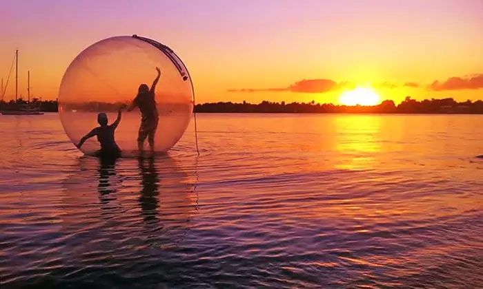 $31 for an Aquatic Bubble Session for Two from Hollywood Beach Bubble ($50 Value) - Primary Image