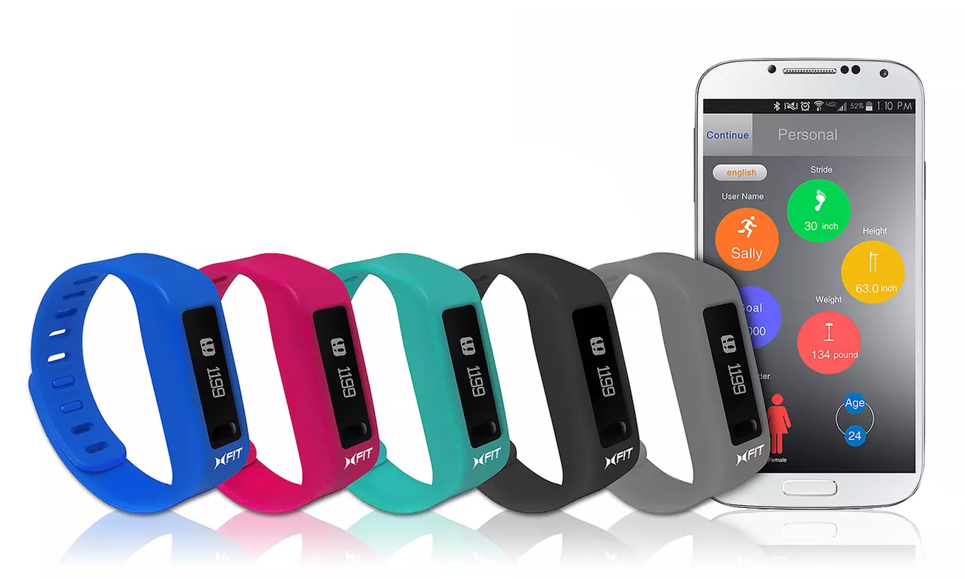 New Xfit Fitness Activity-Tracker Watches - Primary Image