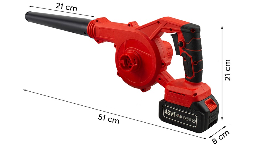 Image 7: Soffiatore di foglie wireless; Batteria alimentata, Versatile