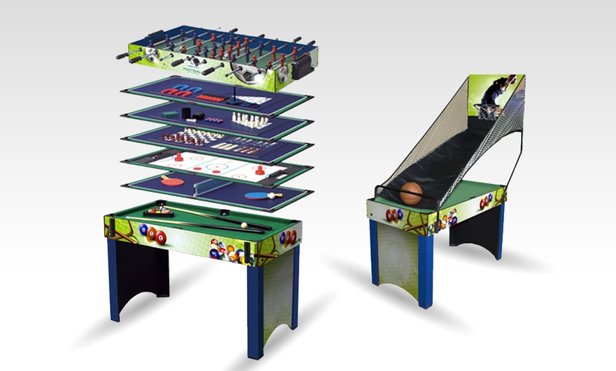 Image 1: 13-In-1 Games Table