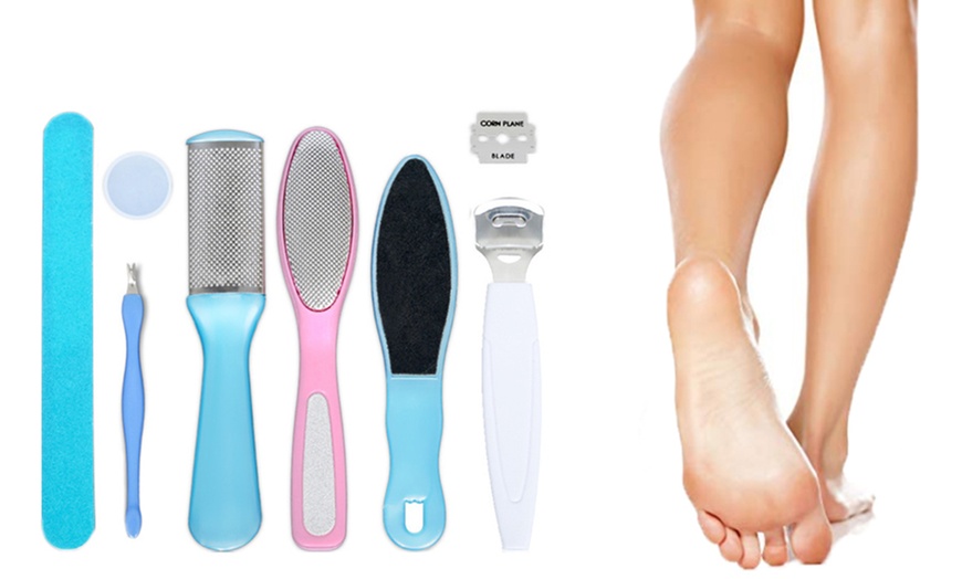 Image 1: Piece Foot File Callus Remover Set at Impact Deals Local