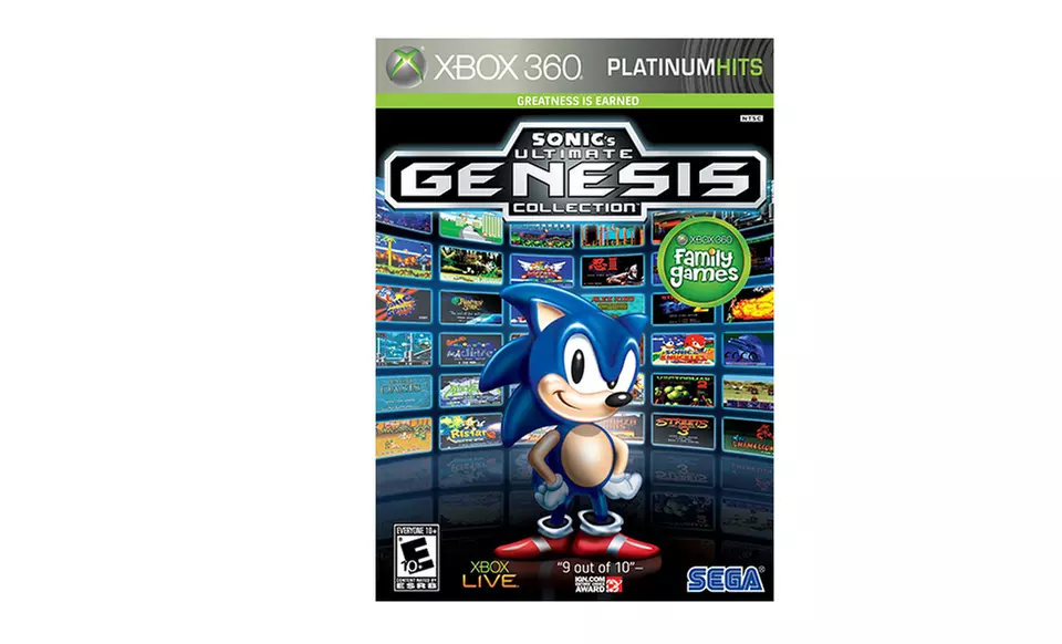 Sonic's Ultimate Genesis Collection for PlayStation 3 or Xbox 360 - Second Medium