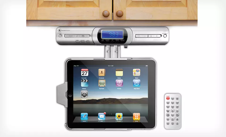 $49 for an iPad Under-Cabinet Dock ($129.99 List Price). Free Shipping and Free Returns. - Primary Image