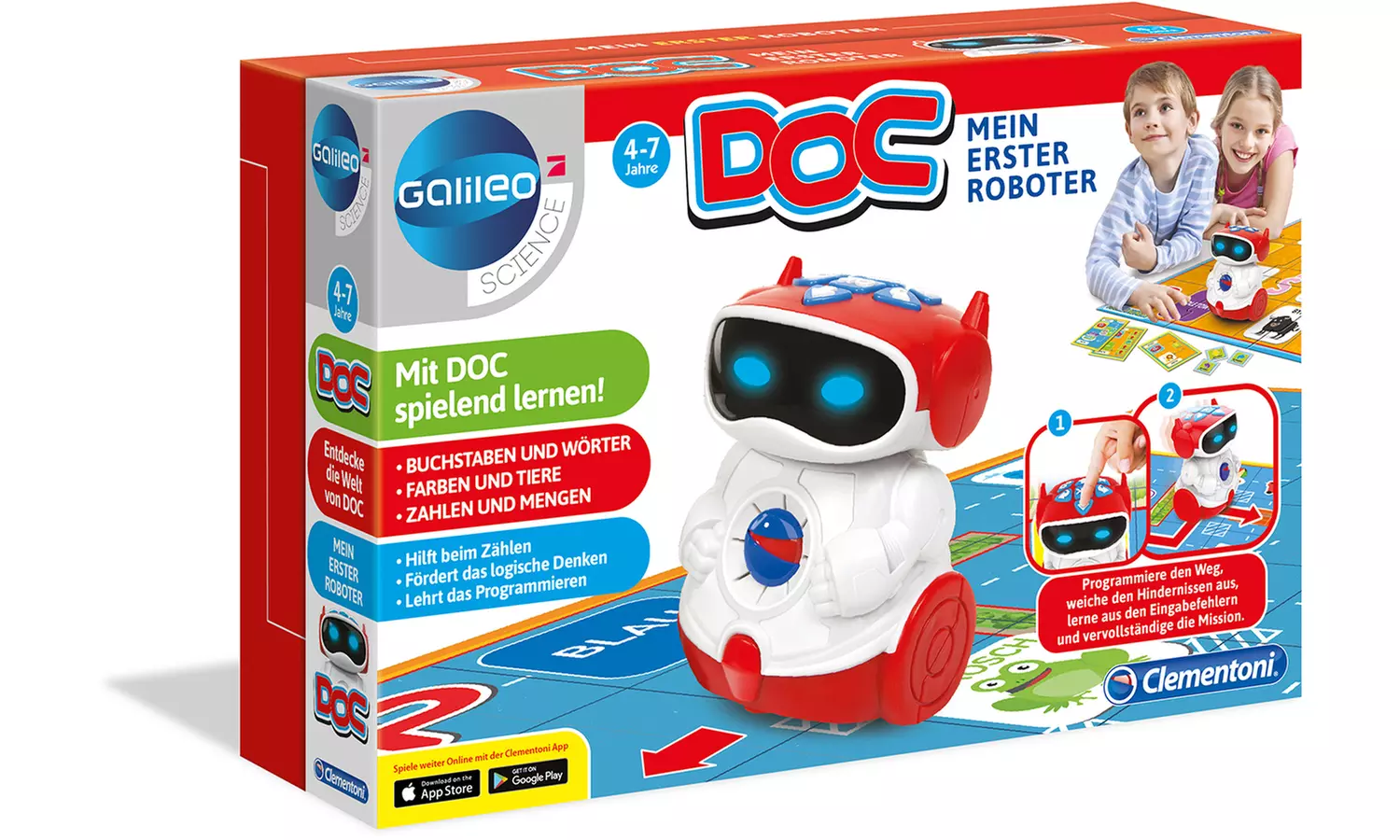 Clementoni Galileo „Mein Erster Roboter“ für Kinder im Alter von 4-7 Jahren - Primary Image