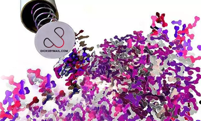 Exploding Glitter Envelope or Spring-Loaded Dick Bomb at Dicks By Mail (Up to 50% Off) - Primary Image