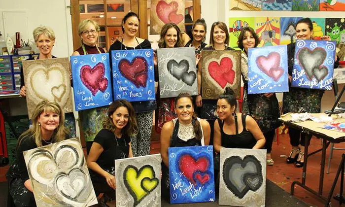 A Paint & Sip Adult Painting Class for One or Two from Creative Juice, Inc. (Up to 42% Off) - Primary Image